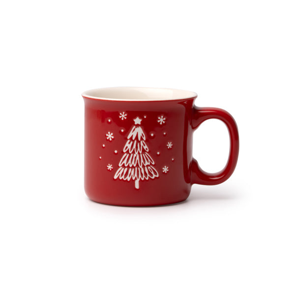 Stamina Calgary ceramic mug 260 ml in red, ready for logo printing
