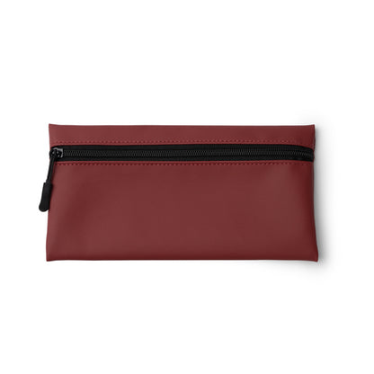 Stamina Selvax PU pencil case in dark red, ready for logo printing