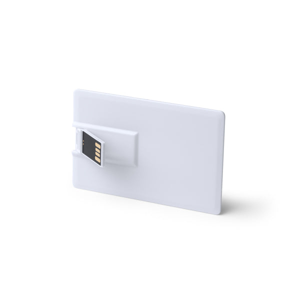 Stamina Datis plastic USB flash drive, ready for logo printing