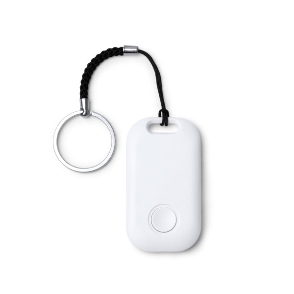 Stamina Tagy aBS smart tracker in white, ready for logo printing