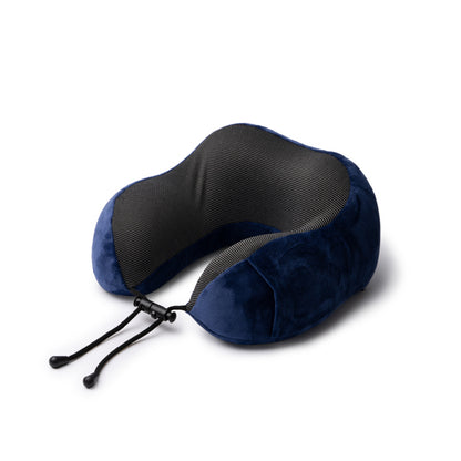 Stamina Destin polyester travel pillow, ready for logo printing