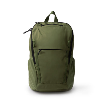 Stamina Vermont 280D taslon nylon backpack in dark green, ready for logo printing