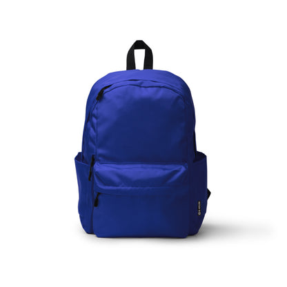 Stamina Tomin 420D recycled nylon backpack in royal blue, ready for logo printing