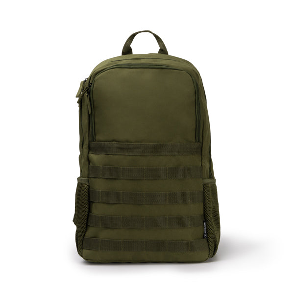 Stamina Bufalo RPET backpack in dark green, ready for logo printing