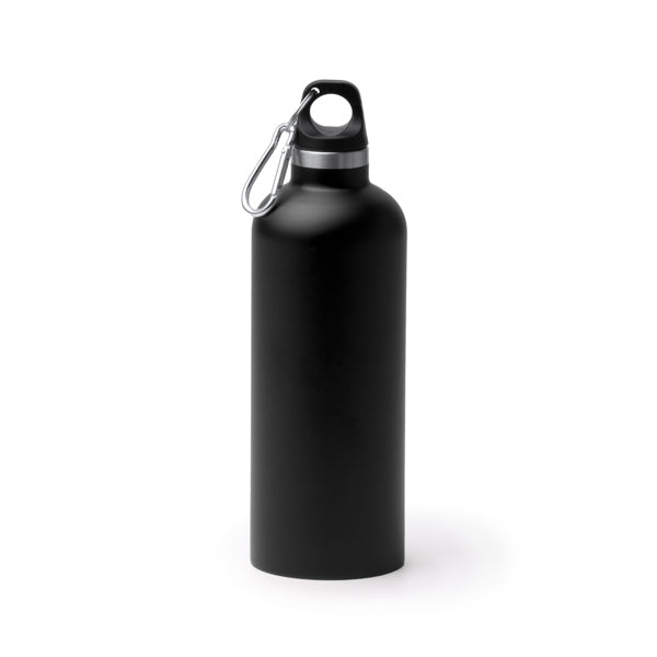 Stamina Luwak recycled stainless steel thermal cup 500 ml in black, ready for laser engraving