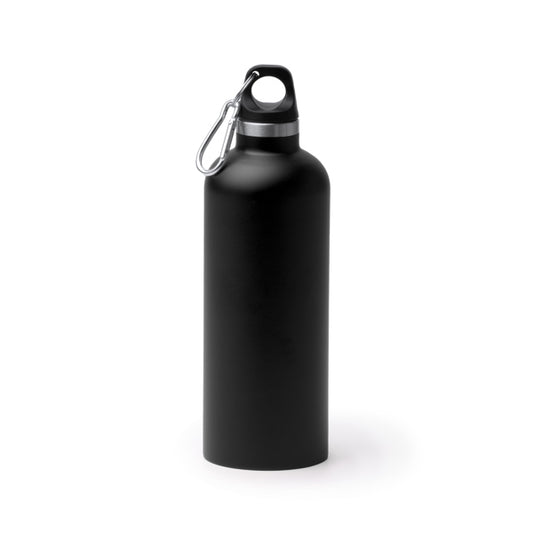 Stamina Luwak recycled stainless steel thermal cup 500 ml in black, ready for laser engraving