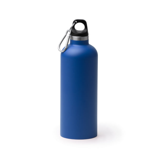 Stamina Luwak recycled stainless steel thermal cup 500 ml in royal blue, ready for laser engraving