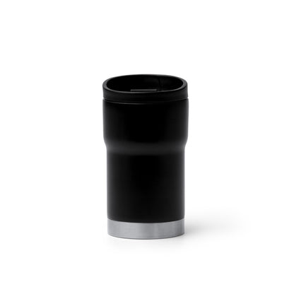 Stamina Kopik double-walled stainless steel thermal cup in black, ready for laser engraving