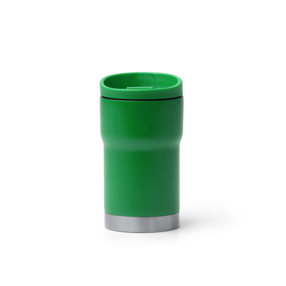 Stamina Kopik double-walled stainless steel thermal cup in fern green, ready for laser engraving
