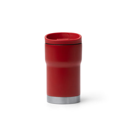 Stamina Kopik double-walled stainless steel thermal cup in red, ready for laser engraving