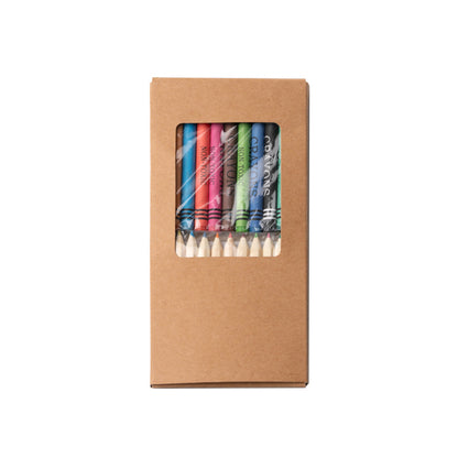 Stamina Patley cardboard writing set in beige, ready for logo printing