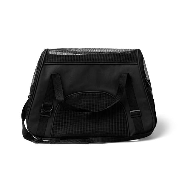 Stamina Bandit RPET backpack in black, ready for logo printing
