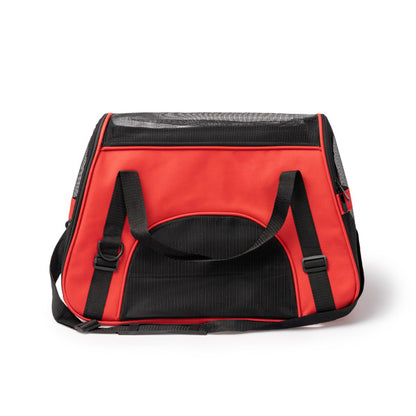 Stamina Bandit RPET backpack in red, ready for logo printing