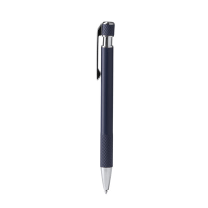 Stamina Blomy recycled aluminium ball pen in navy blue, ready for laser engraving
