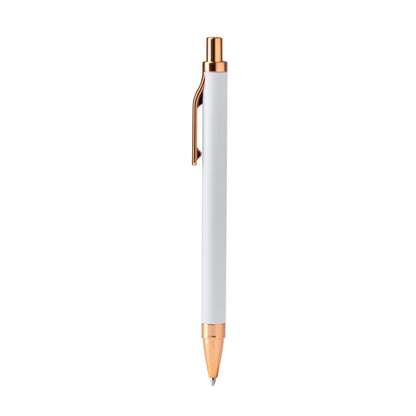 Stamina Waler recycled aluminium ball pen in white, ready for laser engraving
