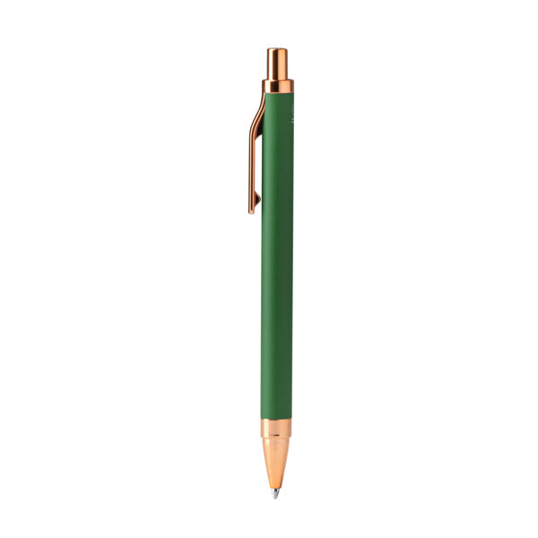 Stamina Waler recycled aluminium ball pen in fern green, ready for laser engraving