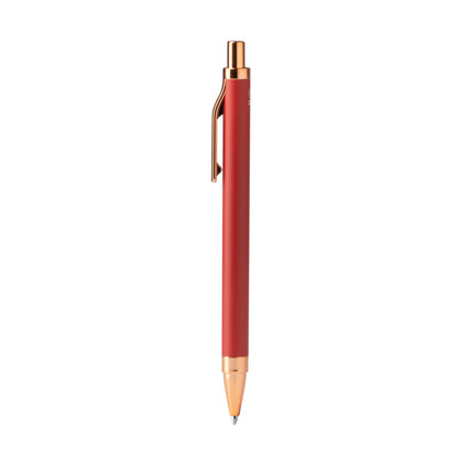 Stamina Waler recycled aluminium ball pen in red, ready for laser engraving