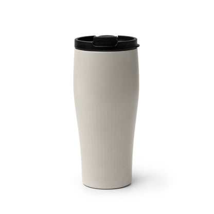 Stamina Seward recycled stainless steel thermal cup 500 ml in beige, ready for laser engraving