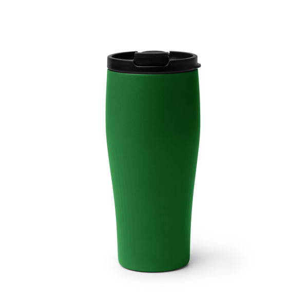 Stamina Seward recycled stainless steel thermal cup 500 ml in fern green, ready for laser engraving