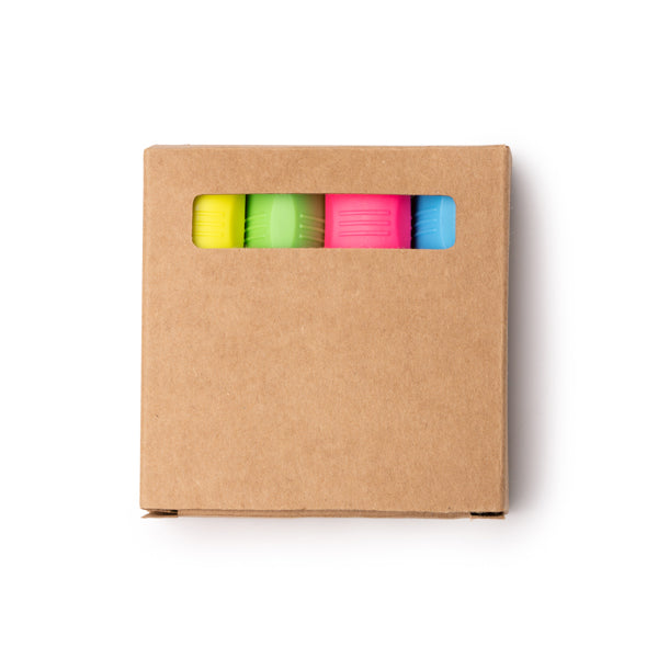 Stamina Rotux plastic and cardboard pen in beige, ready for logo printing