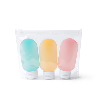 Stamina Logan pE and EVA travel set in white, ready for logo printing