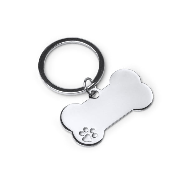 Stamina Chop metal keyring, ready for laser engraving