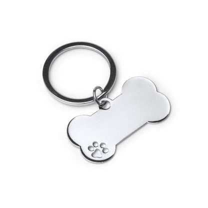 Stamina Chop metal keyring, ready for laser engraving