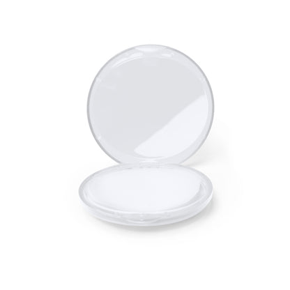 Stamina Limpi plastic soap sheets in white, ready for logo printing
