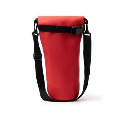 Stamina Gobi 600D RPET cooler bag in red, ready for logo printing
