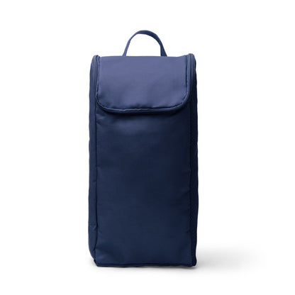 Stamina Diegox 600D RPET shoe bag in navy blue, ready for logo printing