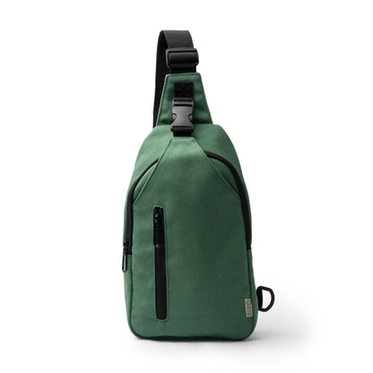 Stamina Valar recycled cotton backpack in fern green, ready for logo printing