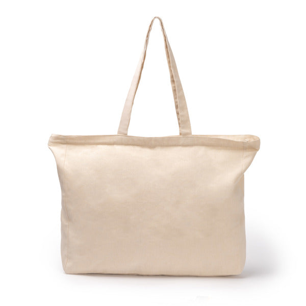Stamina Belmox cotton tote bag in beige, ready for logo printing