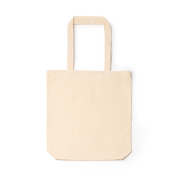 Stamina Lucix cotton tote bag in beige, ready for logo printing