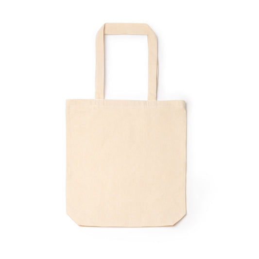 Stamina Lucix cotton tote bag in beige, ready for logo printing