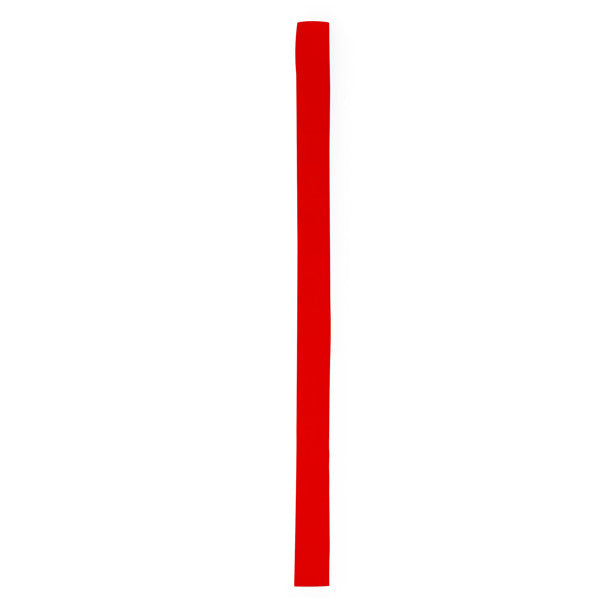 Stamina Tremal polyester hat band in red, ready for logo printing