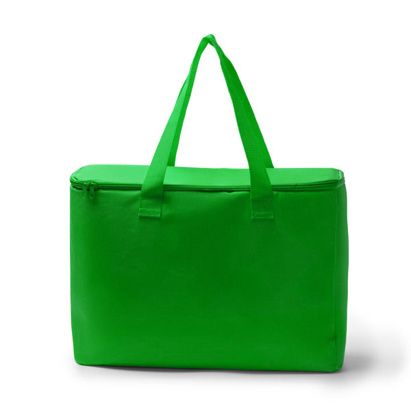 Stamina Ankor 600D RPET cooler bag in fern green, ready for logo printing
