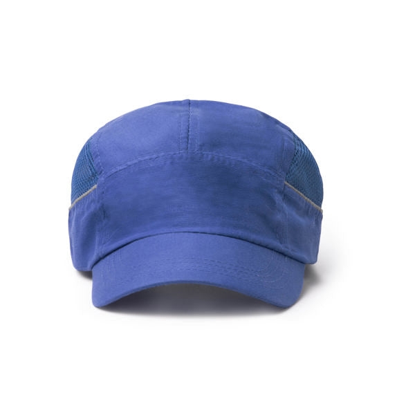 Stamina Azura microfibre cap in royal blue, ready for logo printing