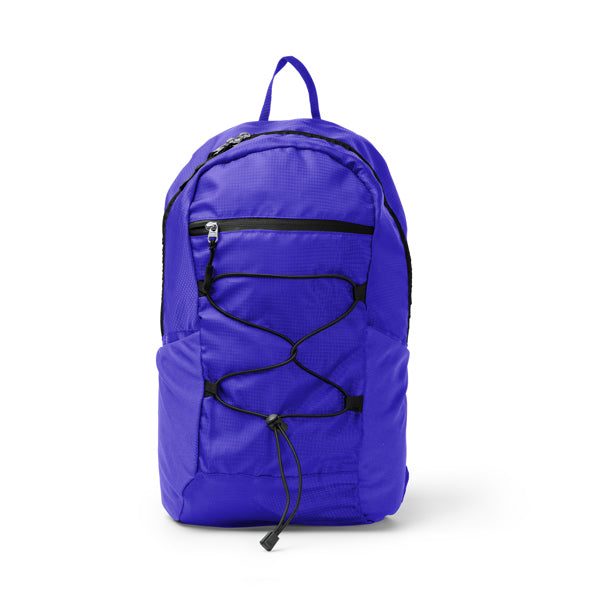 Stamina Capitan 420D RPET backpack in royal blue, ready for logo printing