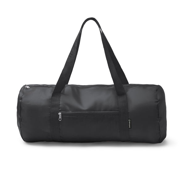 Stamina Manley 290T RPET sports bag in black, ready for logo printing