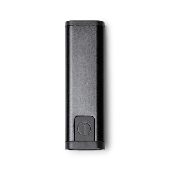 Stamina Carpix aluminium torch in black, ready for laser engraving
