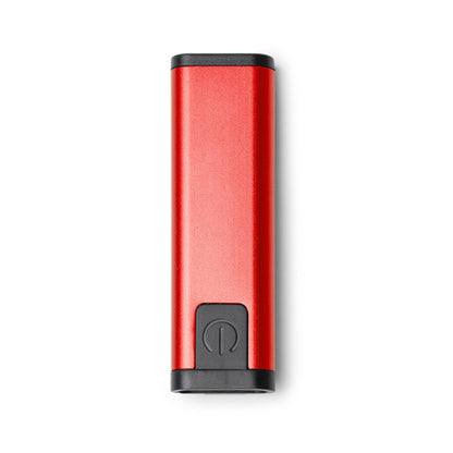 Stamina Carpix aluminium torch in red, ready for laser engraving
