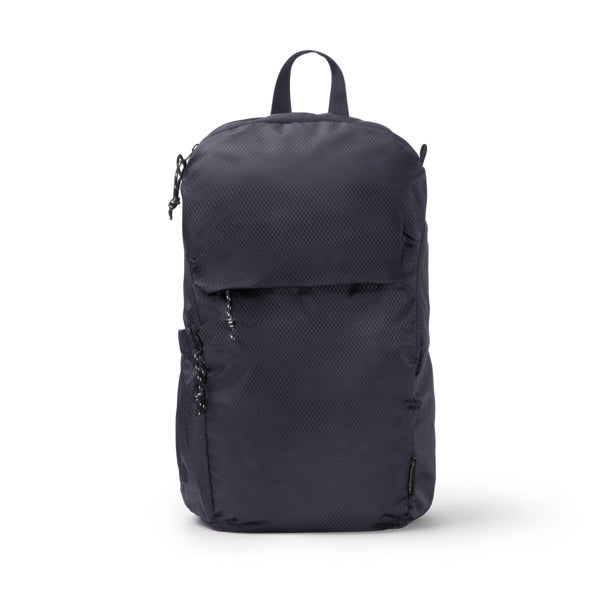 Stamina Traxler RPET backpack in navy blue, ready for logo printing