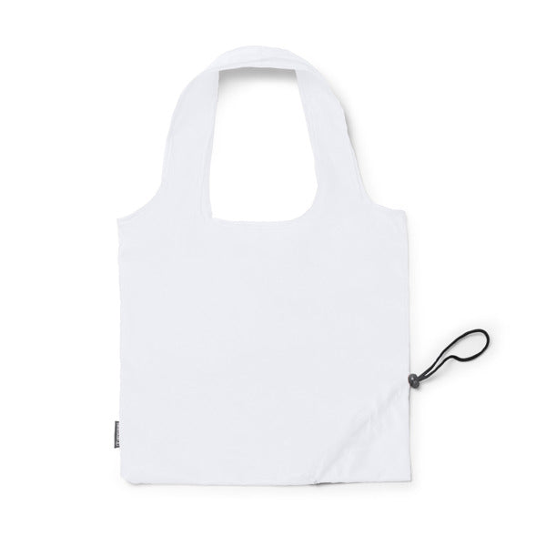 Stamina Lezox 190T RPET shopping bag in white, ready for logo printing