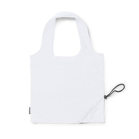 Stamina Lezox 190T RPET shopping bag in white, ready for logo printing