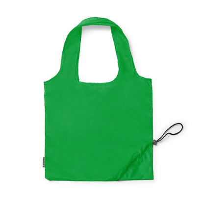 Stamina Lezox 190T RPET shopping bag in fern green, ready for logo printing
