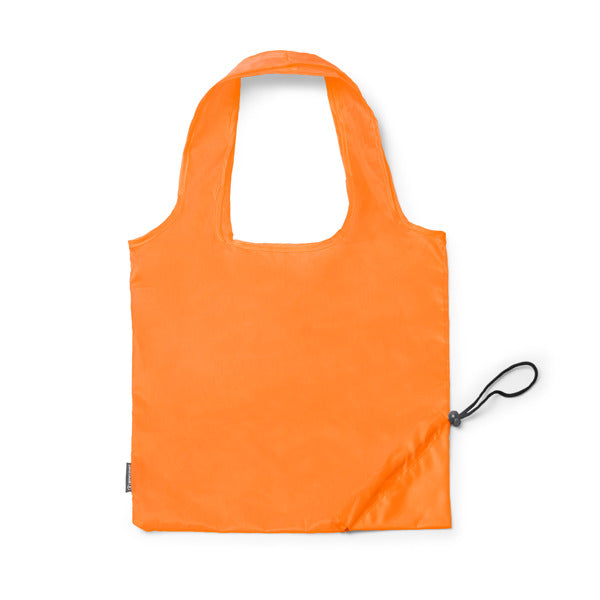 Stamina Lezox 190T RPET shopping bag in orange, ready for logo printing