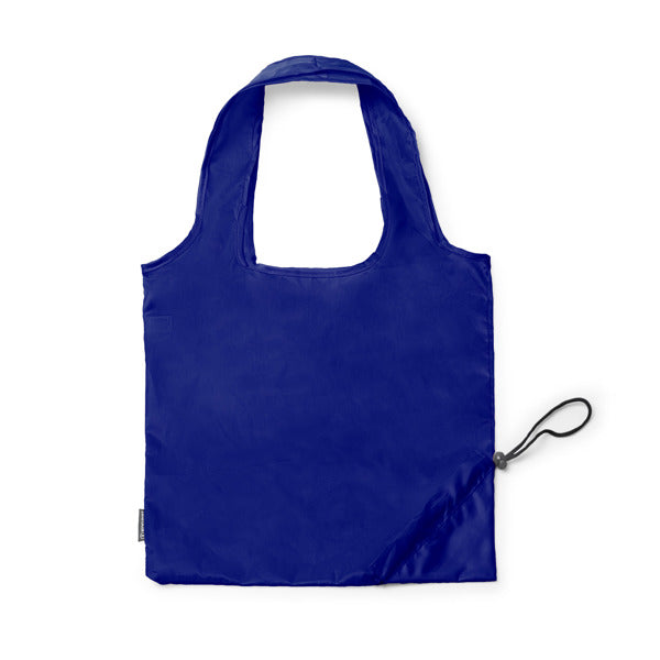 Stamina Lezox 190T RPET shopping bag in navy blue, ready for logo printing