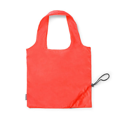 Stamina Lezox 190T RPET shopping bag in red, ready for logo printing