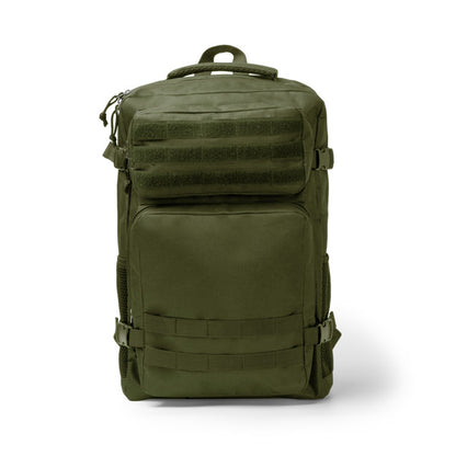 Stamina Francis 600D RPET backpack in dark green, ready for logo printing