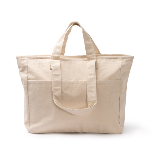 Stamina Tonga recycled cotton tote bag in beige, ready for logo printing
